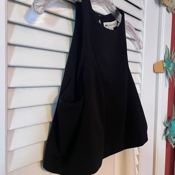 VTG LORD & TAYLOR | JILL STUART | black & off white open back gown NWT Size 2 - Picture 10 of 15